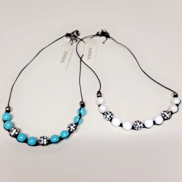 Fossil set of 2 necklaces NWT | R$79 - Picture 3 of 7